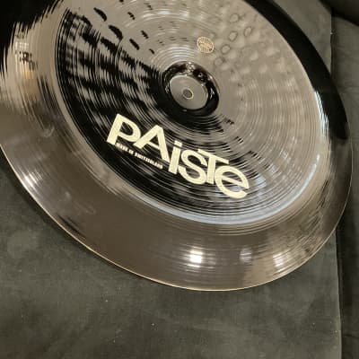 Paiste  Color sound 900 18” China cymbal Black image 3