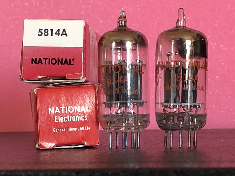 真空管　ナショナル　松下電器産業株式会社　12AX7×2個 真空管 ナショナル 松下電器産業株式会社 12AX7×2個 Yahoo