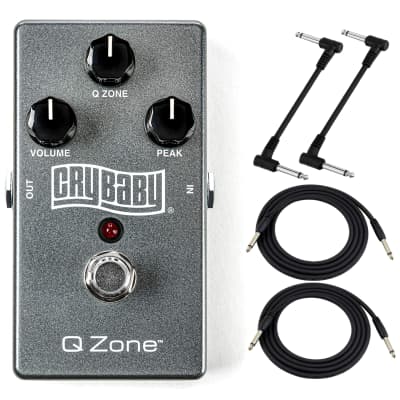 Dunlop QZ1 Cry Baby Q Zone Fixed Wah Effects Pedal with Cables image 1