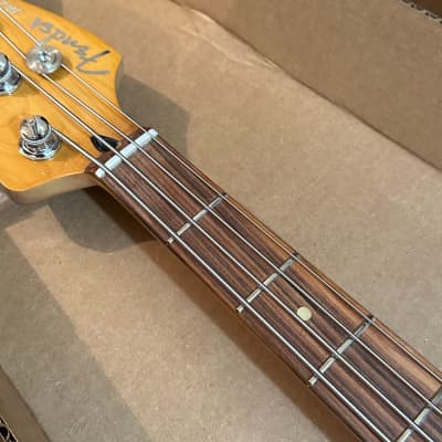 Fender Player Plus Active Jazz Bass 4 String Electric Bass Guitar - Sunburst image 9