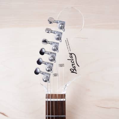 ギター BARCLAY. Barclay 5004 Acrylic Guitar MIJ 1990's Transparent Made in
