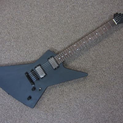 ESP Edwards E-EX-125D with EMGs Stain Cloudy Black | Reverb