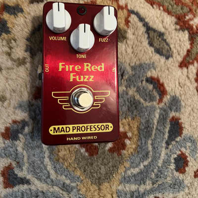 Reverb.com listing, price, conditions, and images for mad-professor-fire-red-fuzz