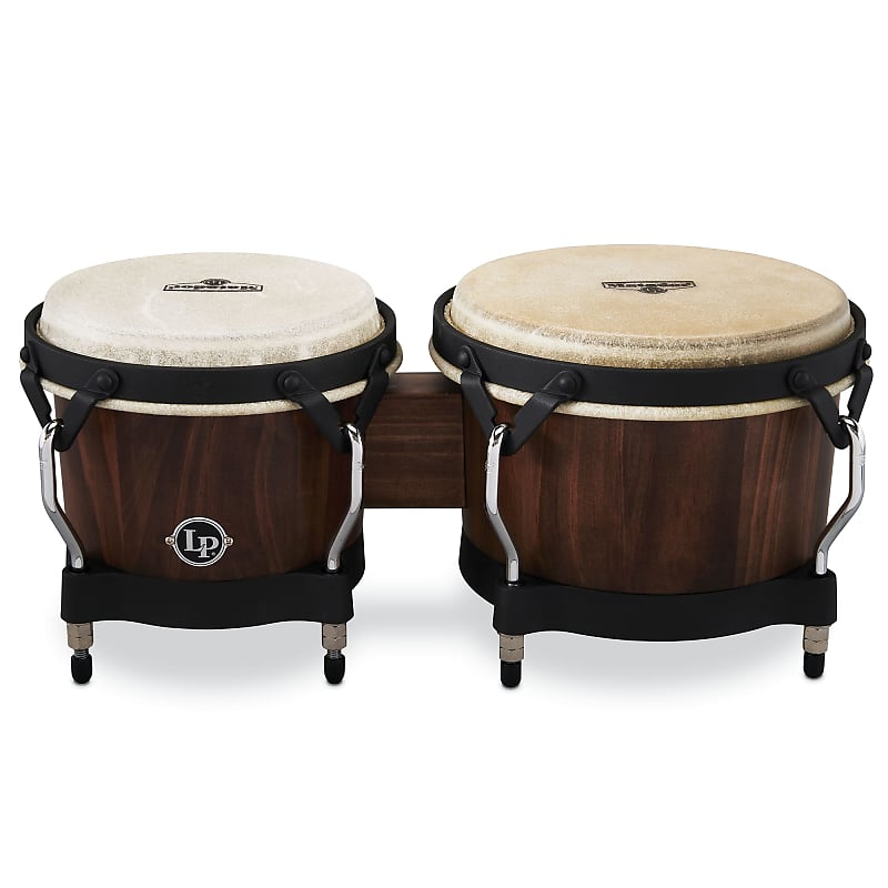 LP Matador Whiskey Barrel Bongo Set with Black Hardware | Reverb