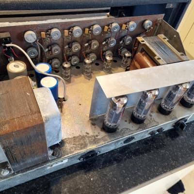 *VERY RARE* Kelly PA-100 Valve Amp 1968- Made in London- Selmer - Handwired - 4x EL34 - 7x ECC83 - Serviced - Worldwide Shipping image 12