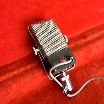 Toshiba Type F Ribbon microphone c 1950's - Chrome RCA 74b