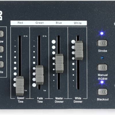 Chauvet DJ Obey 4 16-ch DMX Lighting Controller  Bundle with Accu-Cable AC3PDMX25 3-pin/3-conductor DMX Cable - 25 foot image 1