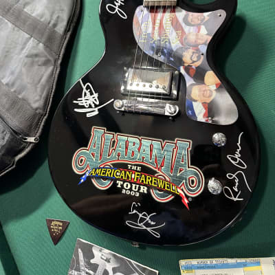 Epiphone Les Paul Alabama American farewell tour Guitar 2003 Signed image 3