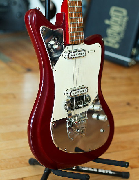 Greco GE-2 1960's Vintage Japanese Electric Guitar w/ Case