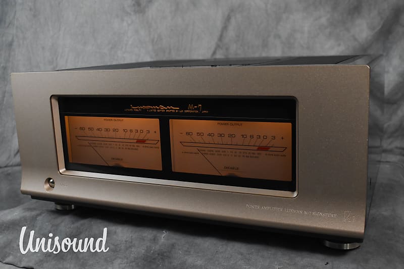 Luxman M-7 Limited Edition Power Amplifier in Very Good Condition image 1