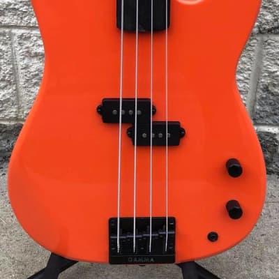 GAMMA Custom Bass Guitar PF21-02, Fretless Alpha Model, Navajo Orange image 3