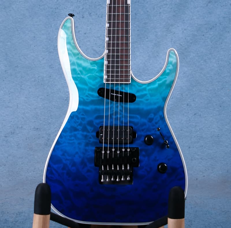 ESP LTD Deluxe MH 1000HS Floyd Rose Violet Shadow Fade Electric Guitar IW18121162