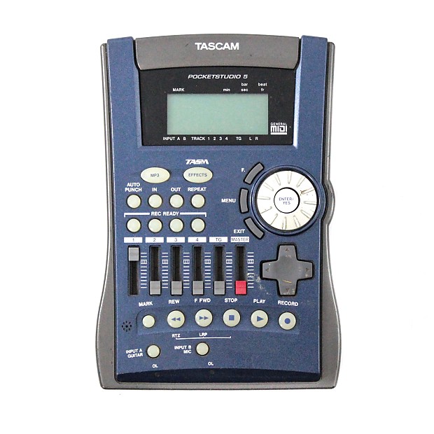 TASCAM Pocketstudio 5 4-Track Portable Digital Recorder image 1
