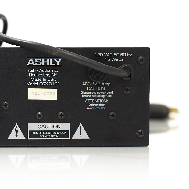 Ashly GQX-3101 31-Band Graphic Equalizer | Reverb