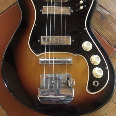 Hy-Lo Double Cut 1960's - Sunburst Electric Guitar for sale