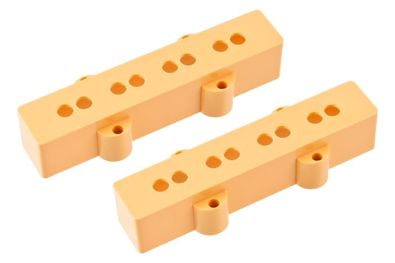 Allparts Pickup Covers For Fender Jazz Bass CREAM, Reverb UK