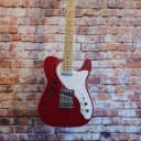 Fender  Fender Deluxe Thinline Telecaster Maple Fingerboard Candy Apple Red