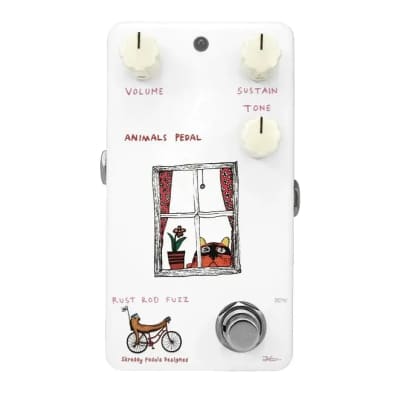 Reverb.com listing, price, conditions, and images for animals-pedal-rust-rod-fuzz