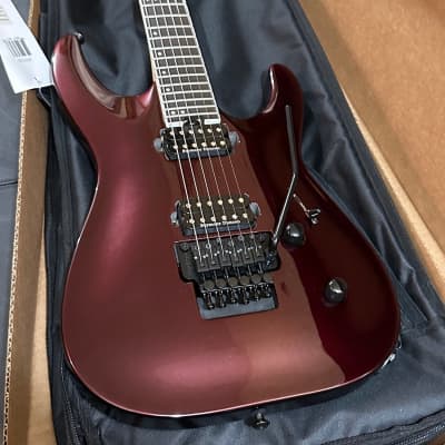 Jackson Pro Plus Dinky SRS Electric Guitar Electric Guitar w/ Gig bag - Oxblood image 5
