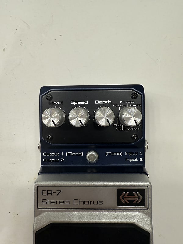 Digitech CR-7 Hardwire Stereo Chorus Guitar Effect Pedal