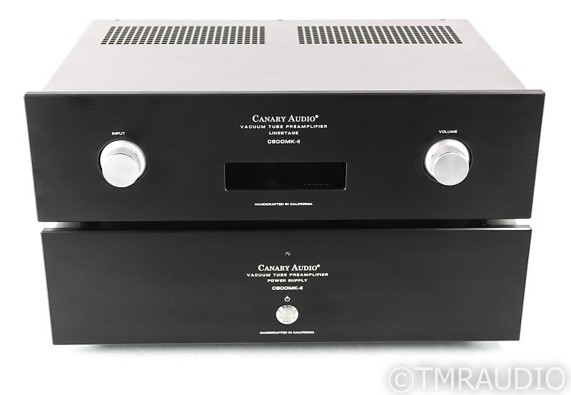 SONIC FRONTIERS LINE 2 VACUUM TUBE STEREO PRE-AMPLIFIER - MINT W REMOTE +  BOXES