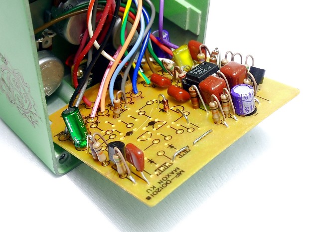Analogman RE-J Project Maxon OD-9 Overdrive Silver Mod | Reverb