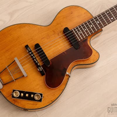 1959 Hofner Club 40 Natural - Rare Original John Lennon Model | Reverb