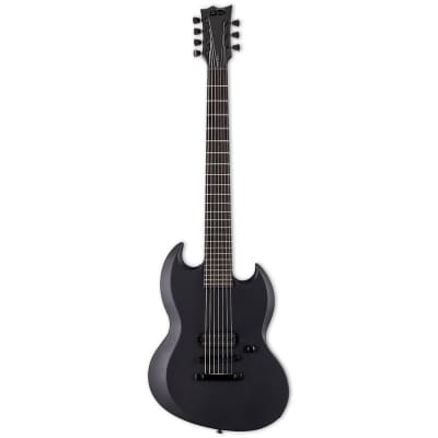 ESP LTD Viper-7B Black Metal Black Satin 7-String for sale