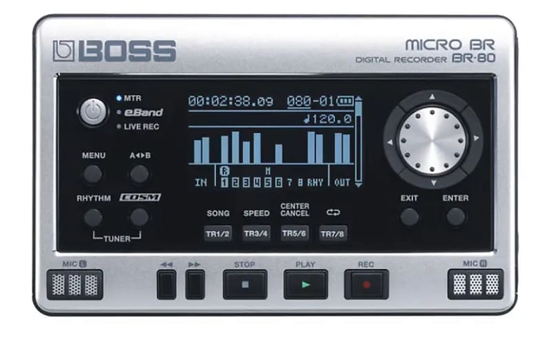 BOSS BR-80おまけ付き Boss BR-80 Micro BR Digital Recorder | Reverb