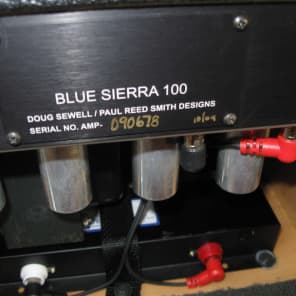 Paul Reed Smith Blue Sierra 100 watt amp head 2009 green PRS/Sewell image 3