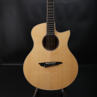 Avian Songbird Standard 3A Natural All-solid Handcrafted African Mahogany Acoustic Guitar for sale