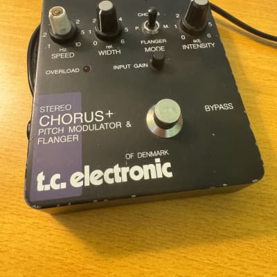 t.c. electronic STEREO CHORUS ビンテージ TC Electronic Stereo Chorus + Pitch Modulator & Flanger