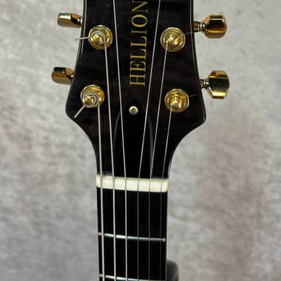 Edwards by ESP Hellion E-U-HL2 guitar in transparent black finish image 5