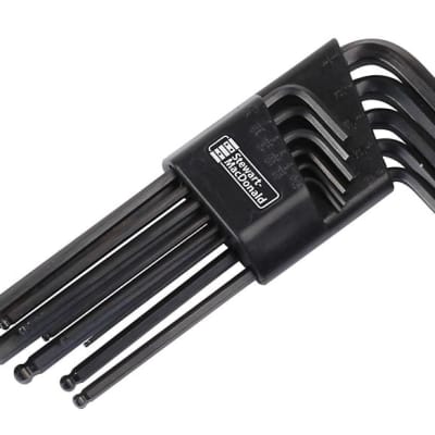 StewMac Ball-end Hex Keys, SAE, set of 11 for sale