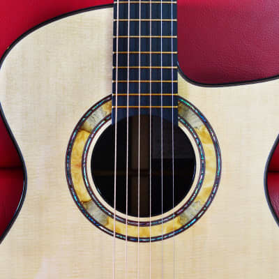 Halland OM-Cutaway in Sitka Spruce & East Indian Rosewood image 9
