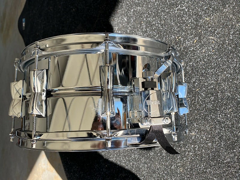 Yamaha Recording Custom Steel Snare 14x6.5 Made In Japan SD