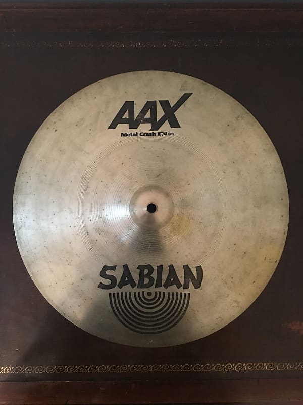 Sabian 16" AAX Metal Crash Cymbal image 1