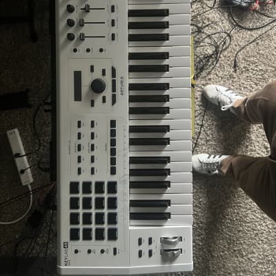 Roland A-49 MIDI Controller Keyboard - Black PERFORMER PAK