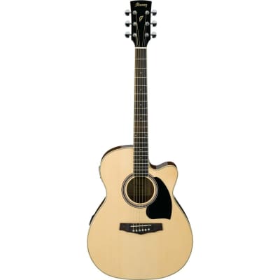 Ibanez Performance Series PC15ECE Grand Concert Cutaway Acoustic Electric Guitar, Rosewood Fretboard, Natural High Gloss image 6