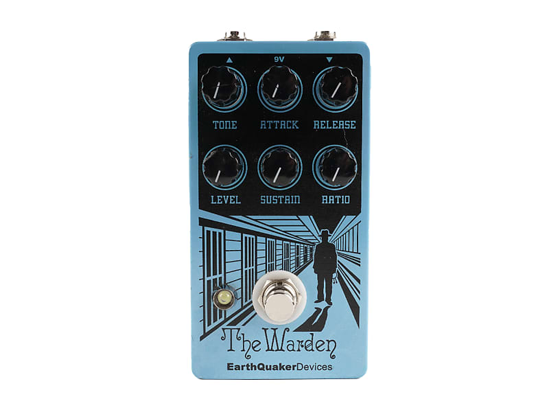 EarthQuaker Devices The Warden Optical Compressor Pedal [USED