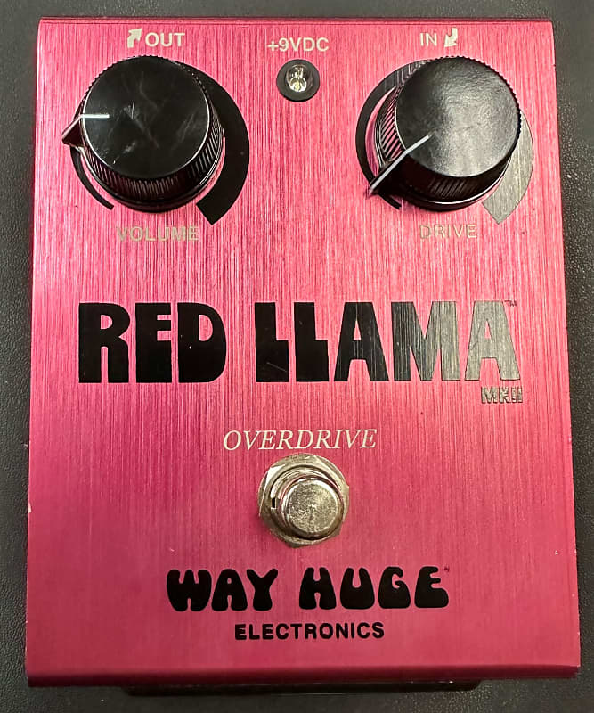 Way Huge WHE203 Red Llama Overdrive MkII 2012 - 2019 - Red | Reverb