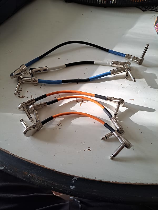 Various Short Guitar Patch Cables Reverb