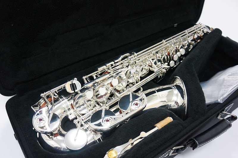 Free shipping! 【Special price】 Yamaha Professional Alto Saxophone YAS-62 Silver-Plated 62Neck image 1