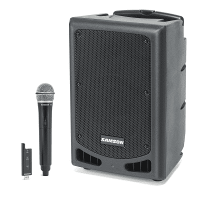 Samson Expedition Rechargeable Portable PA w/ Microphone and Bluetooth - XP208w image 1