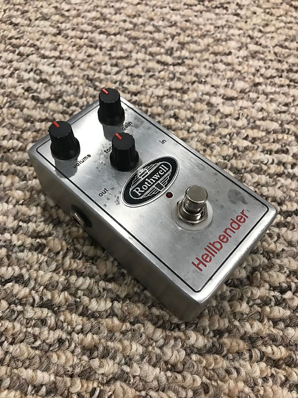 Rothwell Hellbender オーバードライブ Rothwell Hellbender Overdrive Pedal - YouTube