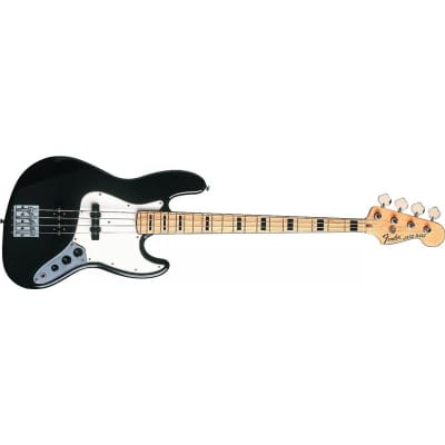 Fender Geddy Lee Jazz Bass, Black image 2