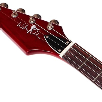 Eastwood Warren Ellis Tenor 2P LH Solid Alder Body Bolt-on Maple Neck 4-String Tenor Electric Guitar For Lefty Players image 8