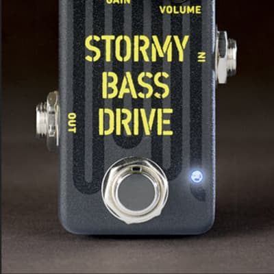 E.W.S. Stormy Bass Drive Mini Bass Overdrive Pedal 2023 New! | Reverb