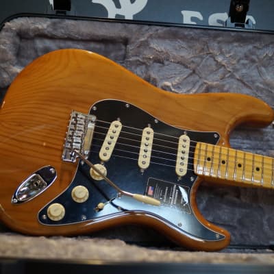Fender American Professional II Stratocaster  2020 Roasted Pine image 2
