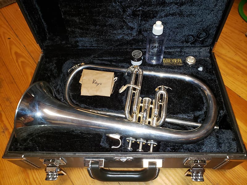 Yamaha Bobby Shew Silver Bb Flugelhorn In Immaculate Reverb UK